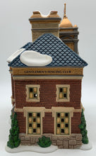 Load image into Gallery viewer, Department 56- Dickens&#39; Village &quot;Essex Road Fencing Academy&quot;
