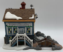Load image into Gallery viewer, Dept 56- New England Village &quot;Navigational Charts &amp; Maps&quot;
