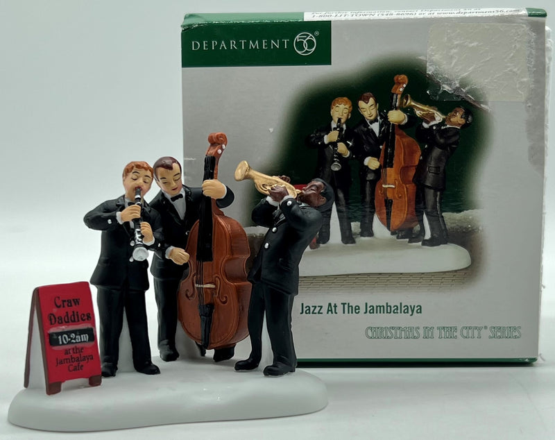 Dept 56- Christmas in the City "Jazz At The Jambalaya"