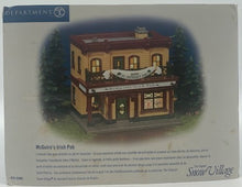 Load image into Gallery viewer, Department 56- Snow Village &quot;McGuire&#39;s Irish Pub&quot; 
