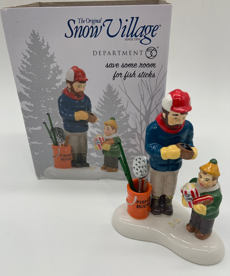 Dept 56- Snow Village "Save Some Room for Fish Sticks"