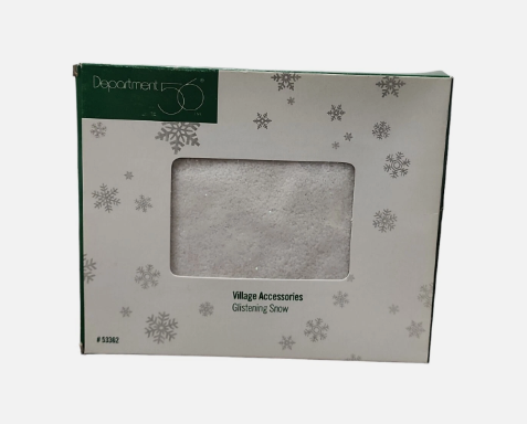 Dept 56- Village Accessories "Glistening Snow" accessory