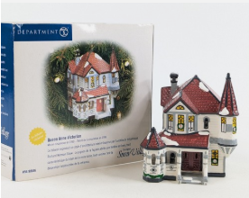 Dept 56- Snow Village "Queen Anne Victorian" Lighted Ornament