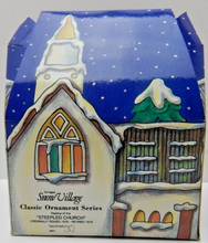 Load image into Gallery viewer, Department 56- Snow Village "Steepled Church" ornament
