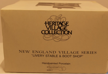 Load image into Gallery viewer, Department 56- New England Village "Livery Stable &amp; Boot Shop"
