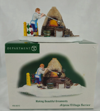 Load image into Gallery viewer, Dept 56- Alpine Village "Making Beautiful Ornaments" accessory
