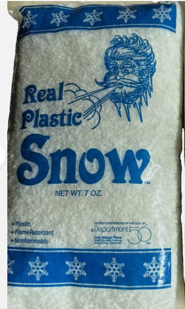 Dept 56- Village Accessory "Real Plastic Snow" 