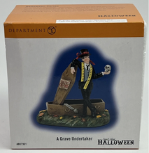 Load image into Gallery viewer, Department 56- SV Halloween "A Grave Undertaker" accessory
