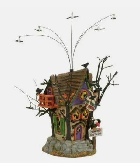 Dept 56- SV Halloween "Poe's Perch Aviary" 
