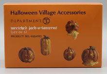 Load image into Gallery viewer, Department 56- SV Halloween "Wretched Jack-O-Lanterns" accessory
