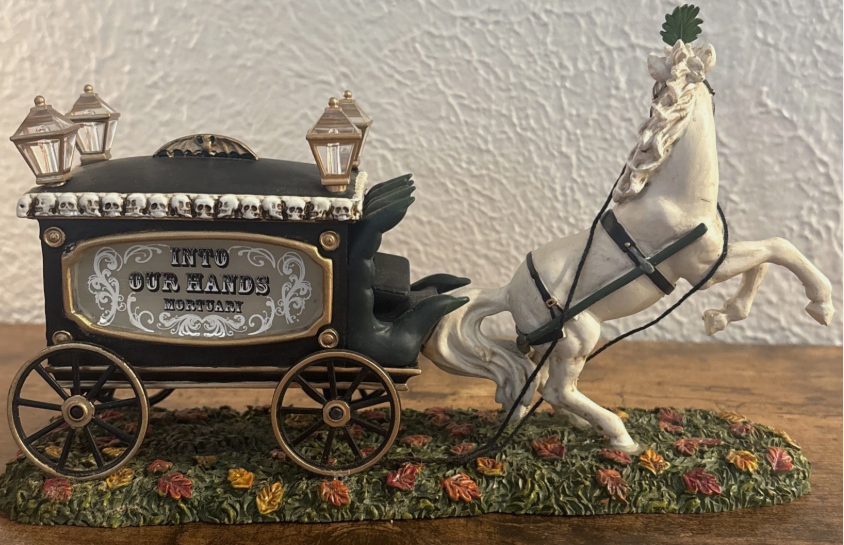 Dept 56- SV Halloween "Haunted Hearse" accessory