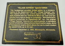 Load image into Gallery viewer, Dept 56- Village Accessories "Village Express Van- Special Edition" NEW 
