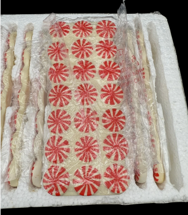 Dept 56- Village Accessories "Peppermint Road" set of 18 accessory