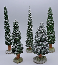 Load image into Gallery viewer, Dept 56- Village Accessory &quot;Snowy Evergreens&quot; tree accessory
