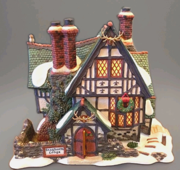 Dept 56- Dickens' Village "Staghorn Lodge" - see note