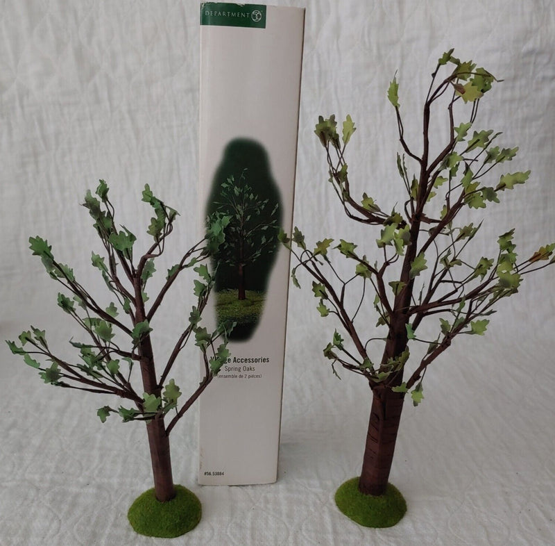 Dept 56- Village Accessories "Spring Oaks"