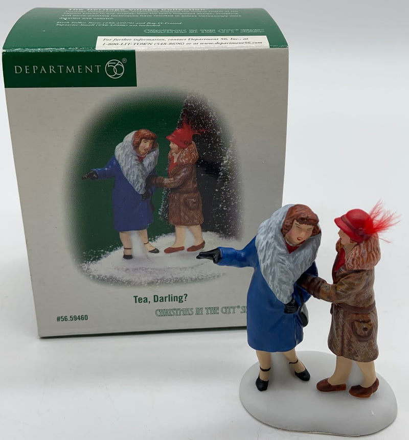 Dept 56- Christmas in the City "Tea, Darling?"
