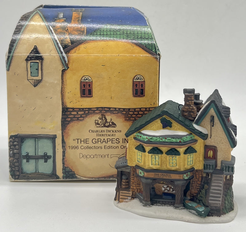 Dept 56- Dickens' Village "The Grapes Inn" ornament