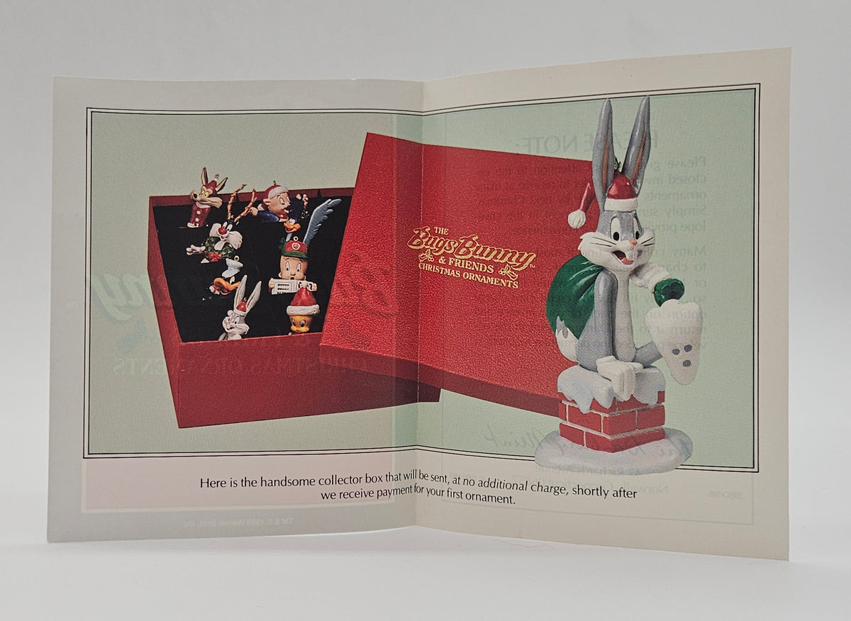 Danbury Mint – “Bugs Bunny and Friends Christmas Ornaments Collection” — ornament view