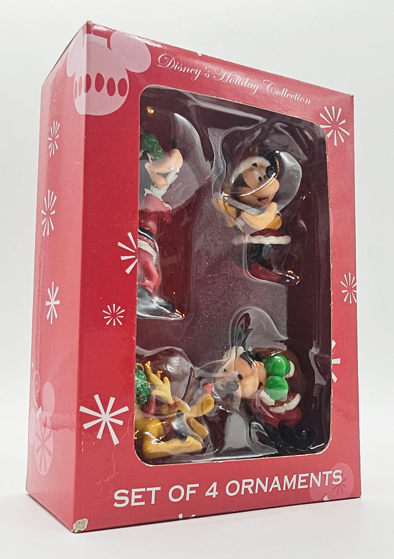 Disney – “Holiday Collection Set of 4 Ornaments” — original packaging