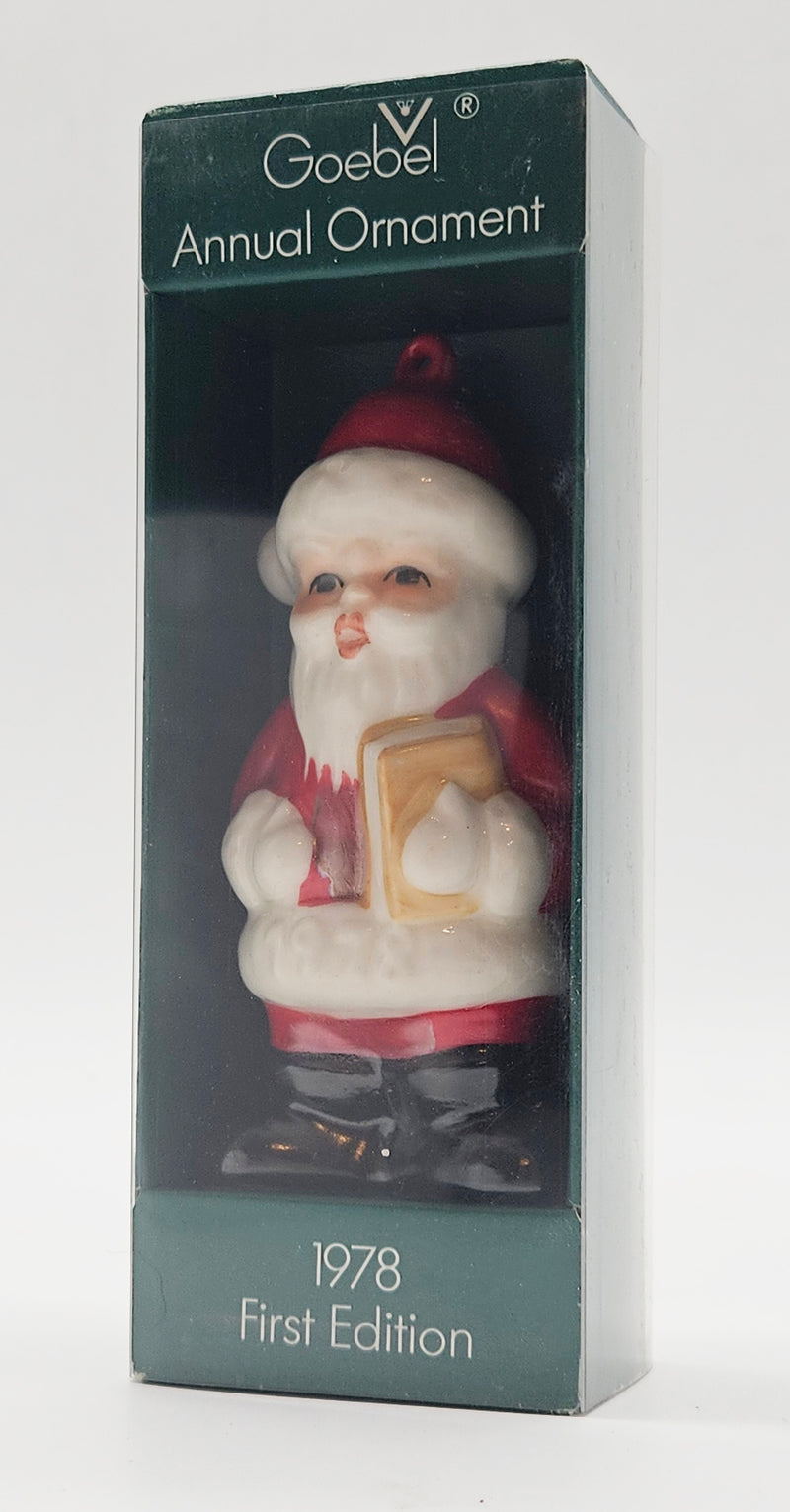 Goebel – “Annual Santa First Edition Color” — with original box