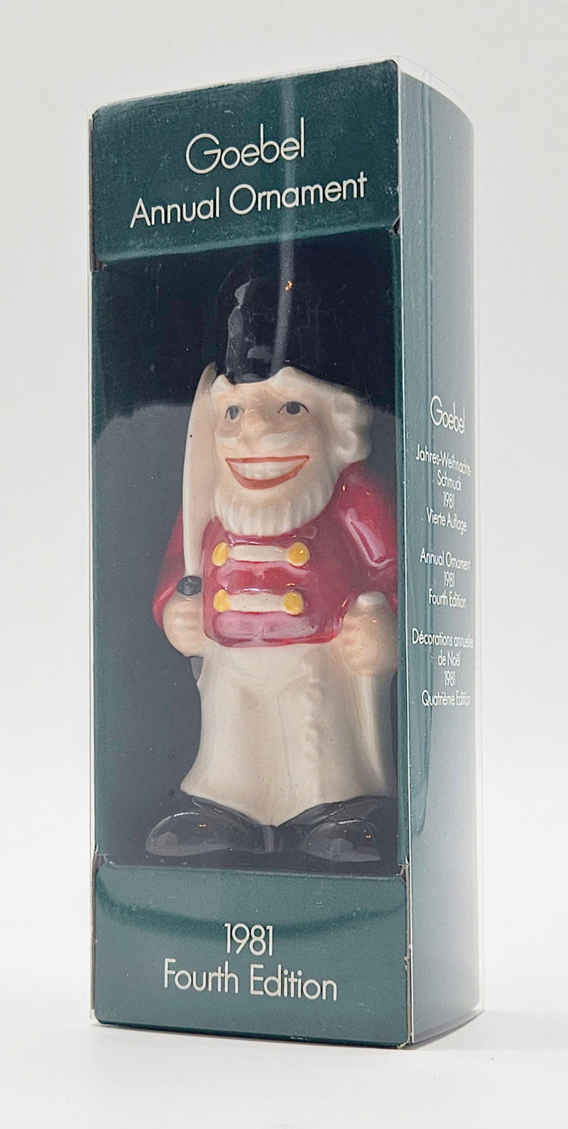 Goebel – “Annual Nutcracker Fourth Edition Color” — with original box