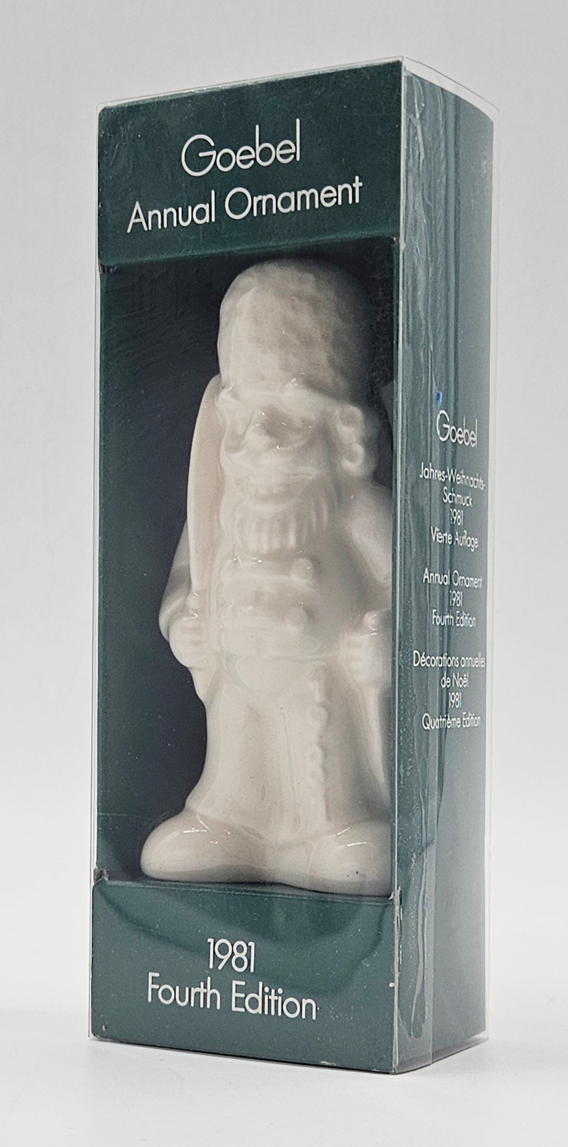 Goebel – “Annual Nutcracker Fourth Edition White” — with original box