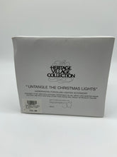 Load image into Gallery viewer, Dept 56- North Pole Village &quot;Untangle the Christmas Lights&quot; accessory - see note
