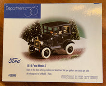 Load image into Gallery viewer, Department 56- Christmas in the City &quot;1919 Ford Model-T
