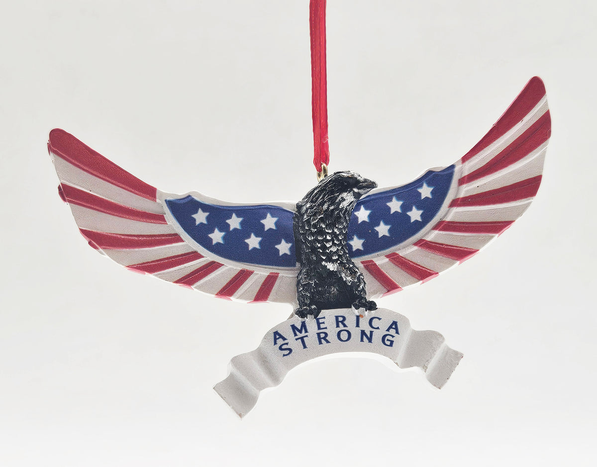 Kurt S. Adler – “America Strong Eagle” – Damaged — ornament view