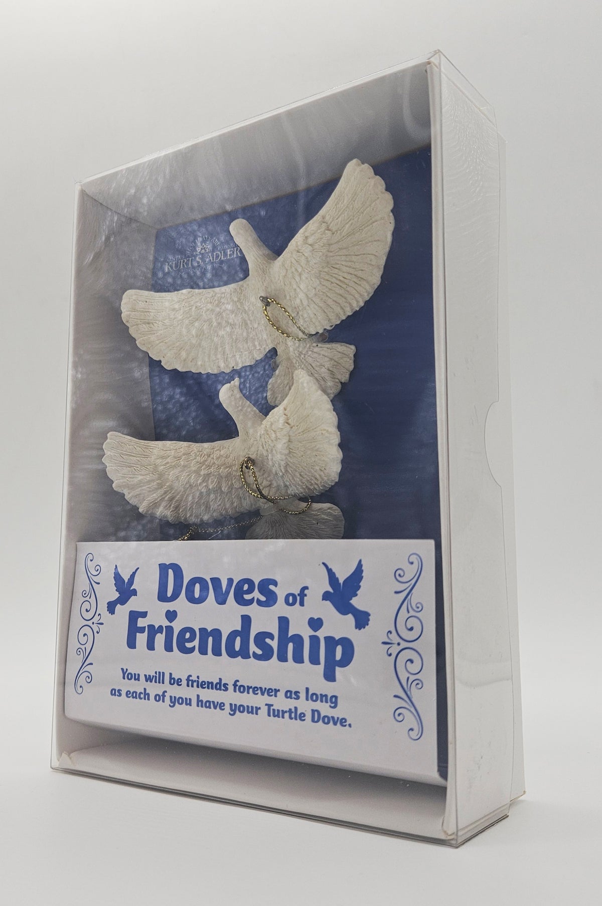 Kurt S. Adler – “Doves of Friendship” — with original box
