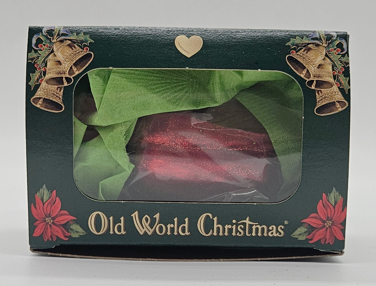 Old World Christmas Bell Pepper – Red ornament #28087 – packaging photo