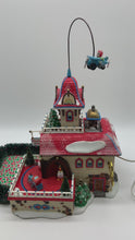 Load and play video in Gallery viewer, Retired Dept 56- North Pole Series &quot;Checking it Twice Wind-Up Toys&quot;
