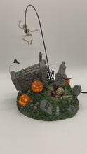 Load and play video in Gallery viewer, Dept 56- Snow Village Halloween &quot;Escape from the Crypt&quot;

