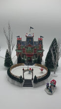 Load and play video in Gallery viewer, Retired Dept 56- North Pole &quot;Glacier Park Pavilion&quot;
