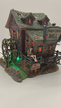 Load and play video in Gallery viewer, Dept 56- SV Halloween "Dead Creek Mill"
