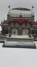 Load and play video in Gallery viewer, Department 56- Christmas in the City &quot;Christmas a Lakeside Park Pavilion&quot;  
