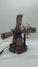 Load and play video in Gallery viewer, Retired Department 56- Snow Village Halloween &quot;Haunted Windmill&quot;
