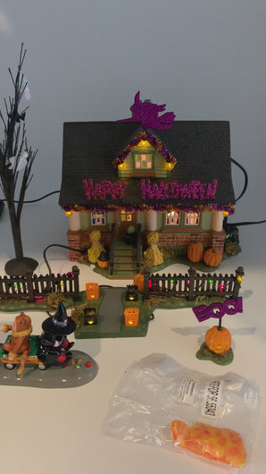 Dept 56- SV Halloween "1031 Trick-or-Treat Drive"