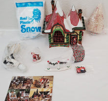 Load image into Gallery viewer, Dept 56- North Pole Series  &quot;Santa&#39;s Visiting Center&quot; Gift Set
