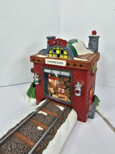 Load image into Gallery viewer, Dept 56- North Pole Village &quot;Loading the Sleigh&quot;
