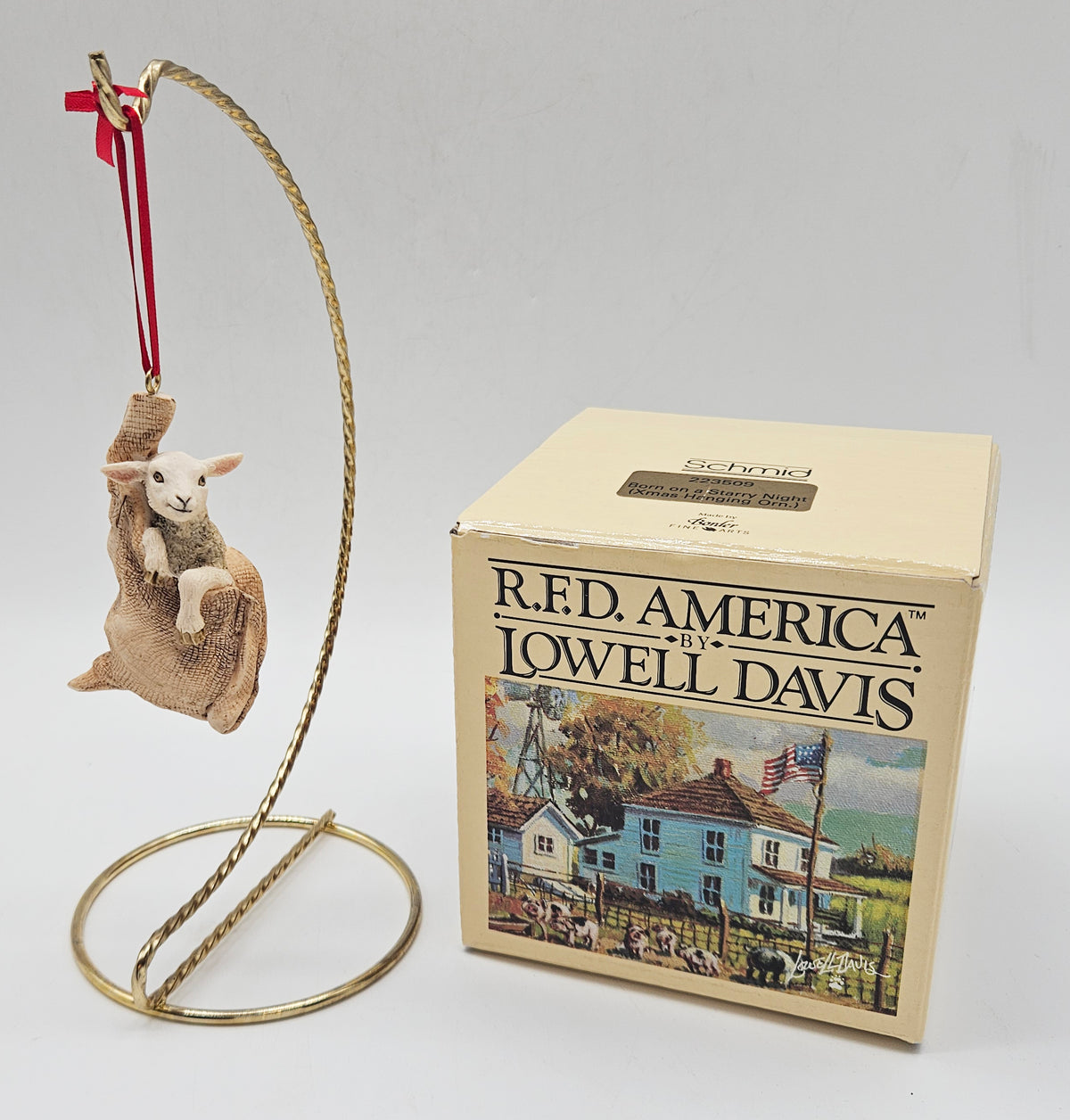 Schmid – “Lowell Davis Born on a Starry Night” — with original box