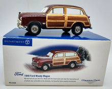 Load image into Gallery viewer, Dept 56- Snow Village Classic Cars &quot;1949 Ford Woody Wagon&quot;
