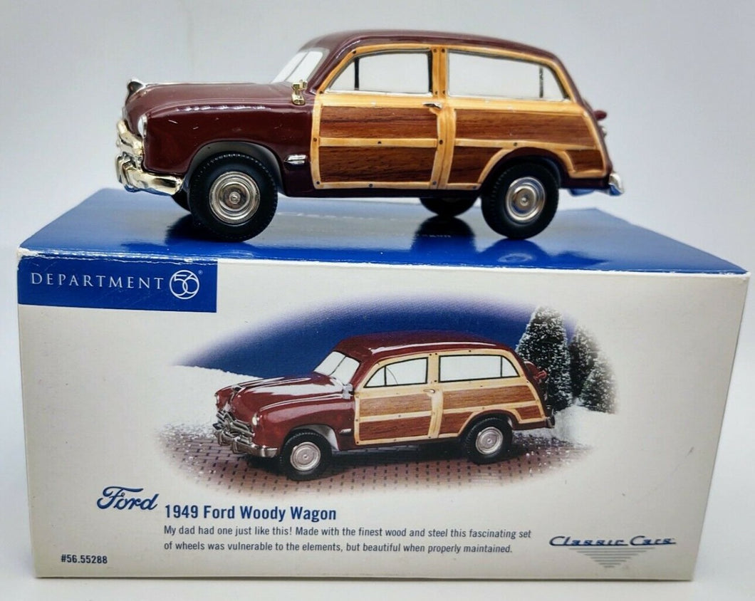 Dept 56- Snow Village Classic Cars 
