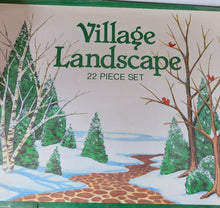 Load image into Gallery viewer, Dept 56- Village &quot;Landscape&quot; set of 22
