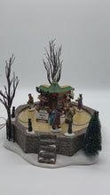 Load and play video in Gallery viewer, Dept 56- Dickens&#39; Village &quot;Town Square Market&quot; animated accessory
