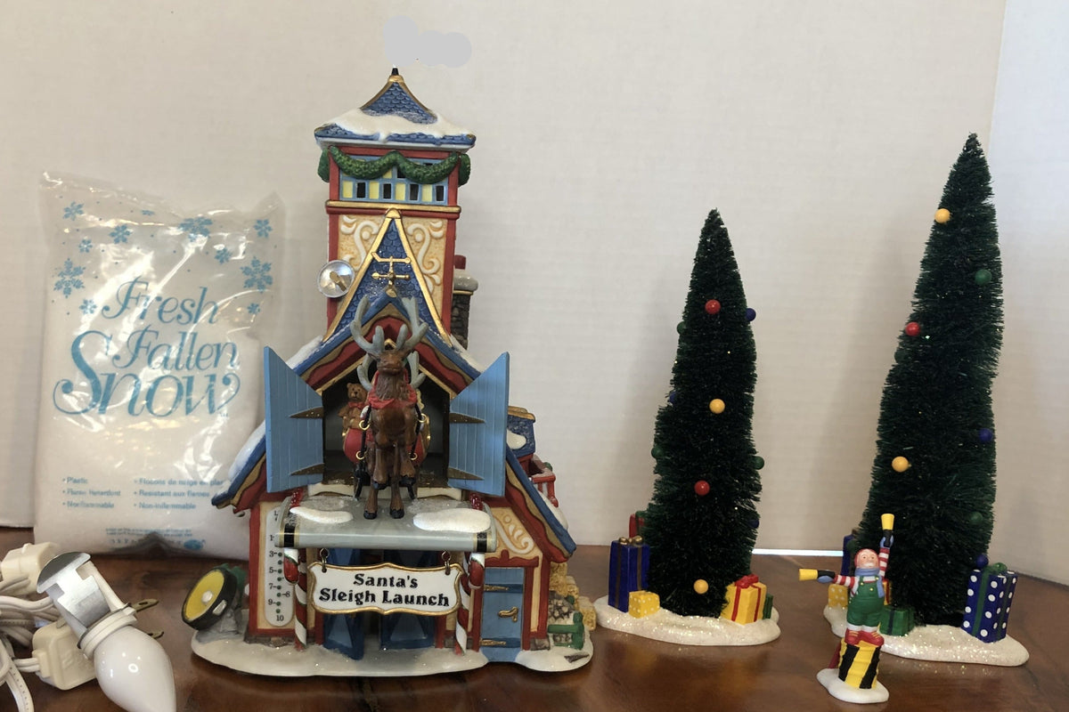 Department 56- North Pole "Santa's Sleigh Launch" 