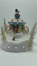 Load and play video in Gallery viewer, Department 56- North Pole &quot;Frosty&#39;s Sleds and Saucers&quot;
