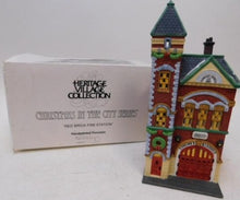 Load image into Gallery viewer, Department 56 Christmas in the City - Red Brick Fire Station
