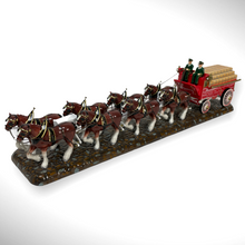 Load image into Gallery viewer, Dept 56- Snow Village &quot;Budweiser Clydesdales&quot; accessory
